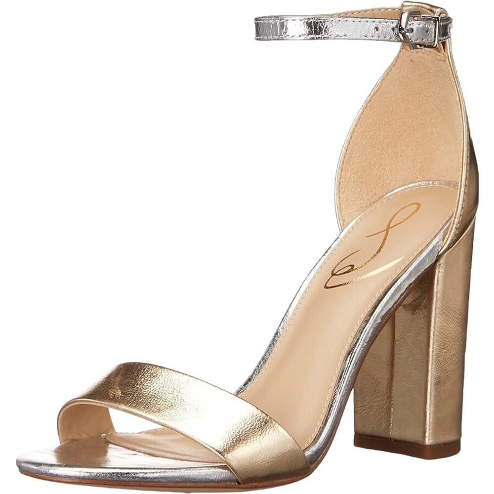 Sam Edelman Gold and Silver Heels